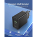 Мережевий зарядний пристрій Vention USB Type C + QC4.0 (18-20W) Black (FBBB0-EU)