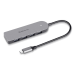 USB-хаб REAL-EL CQ-415 USB Type-C 4-в-1