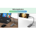 USB-хаб REAL-EL CQ-415 USB Type-C 4-в-1
