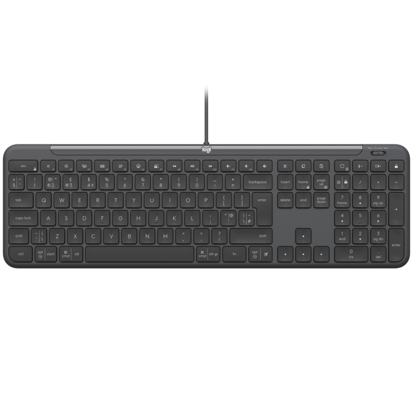 Клавіатура Logitech Signature Slim K620 for Business Graphite (920-013333)