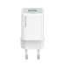Мережевий зарядний пристрій ColorWay GaN Mini 30W PD Port PPS USB (Type-C PD + USB QC4.0) White (CW-CHS053PD-WT)