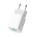 Мережевий зарядний пристрій ColorWay GaN Mini 30W PD Port PPS USB (Type-C PD + USB QC4.0) White (CW-CHS053PD-WT)