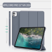 Чохол-книжка BeCover Tri Fold Soft TPU Silicone для Apple iPad Pro Pro 13“ M4 2024 Purple (711754)