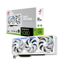 Відеокарта GF RTX 5080 16GB GDDR7 ROG Astral Gaming White OC Asus (ROG-ASTRAL-RTX5080-O16G-WHITE)