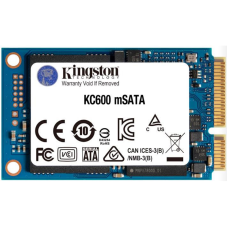 Накопичувач SSD 512GB Kingston KC600 mSATA SATAIII 3D TLC (SKC600MS/512G)