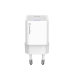 Мережевий зарядний пристрій ColorWay GaN Mini 30W PD Port PPS USB-C White (CW-CHS054PD-WT)
