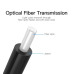 Кабель оптоволоконний Vention Optical Toslink - Toslink (M/M), 3 м, чорний (BAEBI)