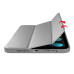 Чохол-книжка BeCover Tri Fold Soft TPU для Apple iPad Mini 7 2024 8.3“ Gray (712446)