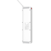Фільтр живлення ProLogix Premium (PR-SC4408W) 2.5 кВт, 4 розетки, 4 USB, 2 м, з вимикачами, білий