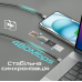 Кабель Promate USB Type-C - USB Type-C (M/M), 3A, 60W, 2 м, Black (ecoline-cc200.black)