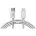 Кабель REAL-EL USB Type-C - Lightning (M/M), 2 м, White (4743304104697)