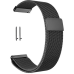Ремінець BeCover Milanese Style для Samsung Galaxy (20mm)/Watch 5/ Watch 4 40/44mm/Watch 4 Classic 42mm/Watch Active/Active 2 40/44mm/Watch 3 41mm/Gear S2/Classic/Gear Sport Gray (707673)