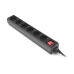 Фільтр живлення REAL-EL RS-6 Protect M 1.8м Black (EL122300032)