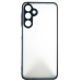 Чохол-накладка Dengos Matt для Samsung Galaxy A16 SM-A165 Black (DG-KM-133) + захисне скло