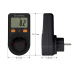 Енергометр цифровий (W/V/A/C/KWh) СolorWay для розетки (16A/3680W) (CW-VM16-01D)