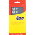 Чохол-накладка Dengos для Motorola G15/G15 Power Grey Full Glue (DG-KM-147) + захисне скло