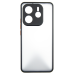 Чохол-накладка Dengos Matt для Xiaomi Redmi Note 14 Pro Black (DG-KM-128) + захисне скло