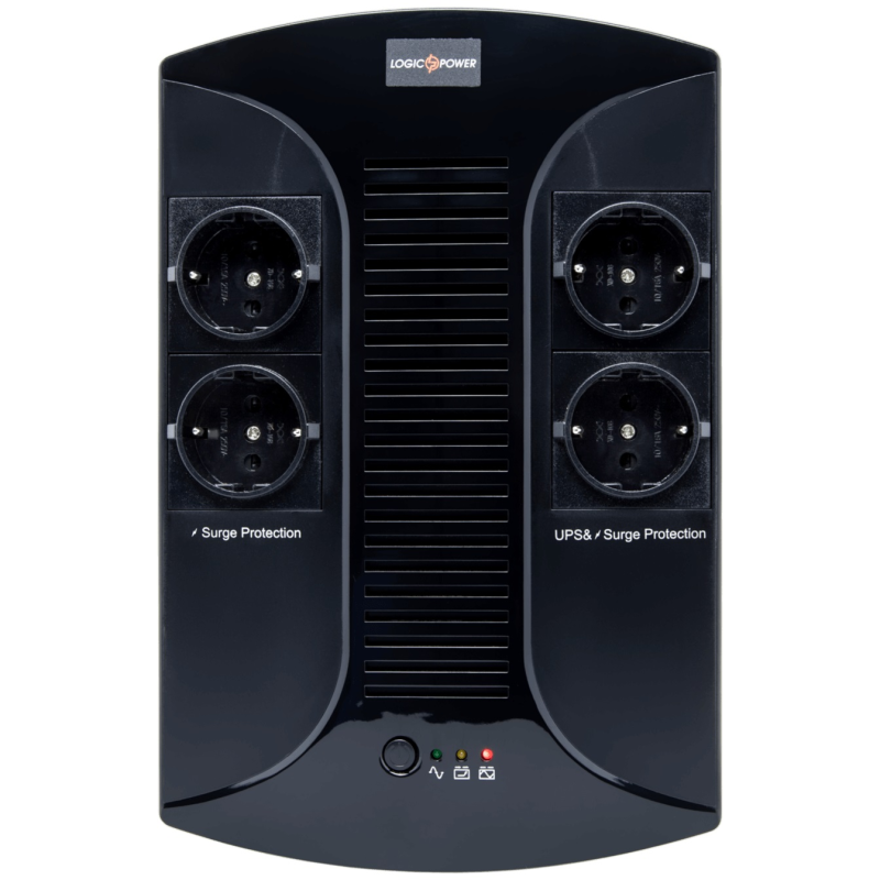 Джерело безперебійного живлення 650VA-PS, Lin.int., AVR, 4 x евро, пластик