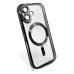 Чохол-накладка BeCover TPU Chrome Case MagSafe для Apple iPhone 16 Black (712070)