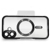 Чохол-накладка BeCover TPU Chrome Case MagSafe для Apple iPhone 16 Black (712070)