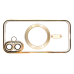 Чохол-накладка BeCover TPU Chrome Case MagSafe для Apple iPhone 16 Plus Gold (712076)