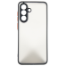 Чохол-накладка Dengos Matt для Samsung Galaxy A56 SM-A566 Black (DG-KM-141) + захисне скло