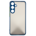 Чохол-накладка Dengos Matt для Samsung Galaxy S25 Plus SM-S936 Blue (DG-KM-143) + захисне скло