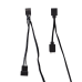 Вентилятор 1stPlayer FC7 Black (FC7-BK-1IN1)