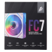 Вентилятор 1stPlayer FC7 White (FC7-WH-1IN1)
