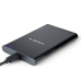 Зовнішня кишеня Gembird SATA HDD 2.5“, USB 3.1, алюміній, Black (EE2-U3S-6)