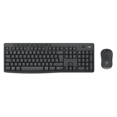 Комплект (клавіатура, миша) бездротовий Logitech MK370 Graphite (920-012077)
