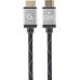 Кабель Cablexpert HDMI - HDMI V 2.0 (M/M), 3 м, чорний/сірий (CCB-HDMIL-3M) коробка