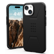 Чохол-накладка Urban Armor Gear Civilian Magsafe для Apple iPhone 15 Black (114287114040)