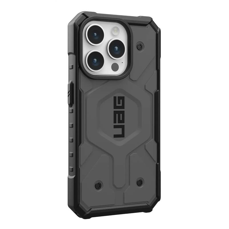 Чохол-накладка Urban Armor Gear Pathfinder Magsafe для Apple iPhone 15 Pro Silver (114281113333)
