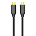 Кабель ColorWay USB Type-C + USB Type-C (M/M), 5.0 А, 1 м, Black (CW-CBPDCC062-BK)
