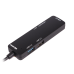 USB-хаб Maxxter USB Type-C 5-в-1 Black (HU3C-3PTF-01)