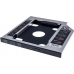 Адаптер Grand-X HDD 2.5“ у відсік приводу ноутбука SATA/SATA3 Slim 9,5mm (HDC-24C)