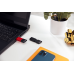 Флеш-накопичувач USB3.2 128GB Kingston DataTraveler Exodia M Black/Red (DTXM/128GB)