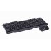 Комплект (клавіатура, миша) Maxxter KMS-CM-02-UA Black