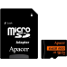 Карта пам`ятi MicroSDXC 64GB UHS-I/U3 Class 10 Apacer (AP64GMCSX10U8-R) + SD адаптер