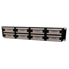 Патч-панель Cablexpert (NPP-C548CM-001) 19“ 48 портів, UTP, cat.5e