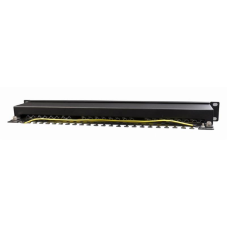 Патч-панель Cablexpert (NPP-C624-002) 19“ 24 порта, FTP, cat.6