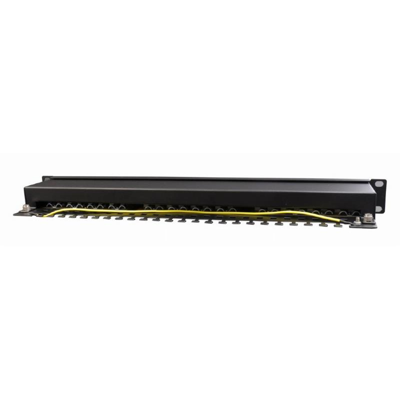 Патч-панель Cablexpert (NPP-C624-002) 19“ 24 порта, FTP, cat.6