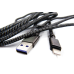 Кабель Dengos USB - Lightning (M/M) 4A 1 м Black (NTK-L-KPR-USB3-BLACK)