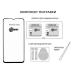 Захисне скло Dengos для Samsung Galaxy A55 5G SM-A556 Black Full Glue (TGFG-345)