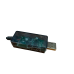 Адаптер XoKo USB - DC (M/M), 5/12В, 0.8 м, Black (DC-5-12-1,5A)