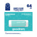 Флеш-накопичувач USB3.2 64GB Goodram UME3 Care Green (UME3-0640CRR11)