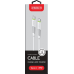 Кабель Intaleo CBFLEXTT1 USB Type-C - USB Type-C (M/M), 1.2 м, White (1283126501296)
