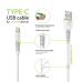 Кабель Intaleo CBFLEXT1 USB - USB Type-C (M/M), 1.2 м, White (1283126568534)