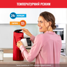 Термос Tefal Ponza Pump 1.9 л Red (K3140114)